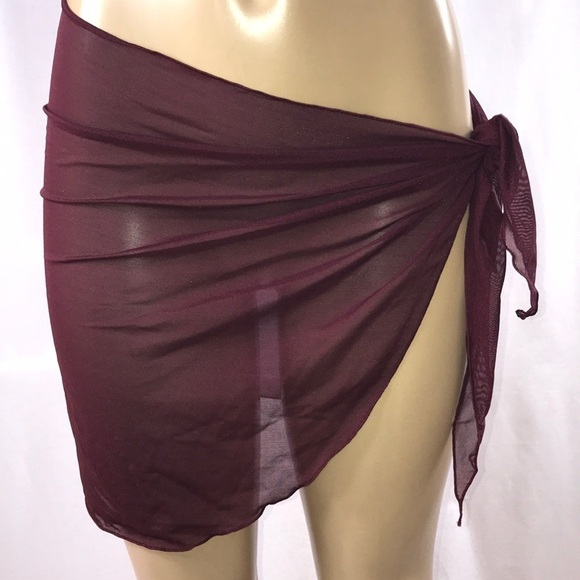 Zuliana Mesh Sarong Made in USA - Picture 1 of 4